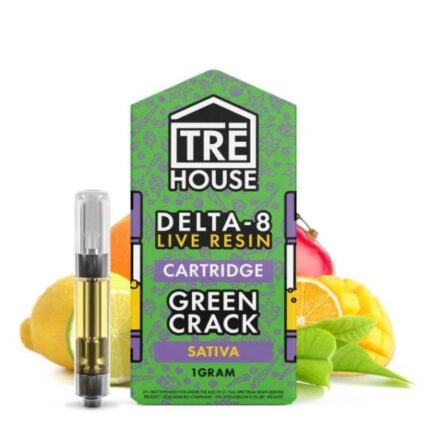 Delta 8 Carts – Green Crack 1g Delta 8 Cart